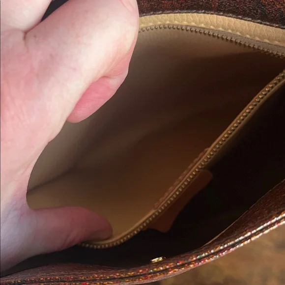 ETRO Brown Paisley Shoulder Bag - Picture 11 of 14